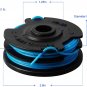 String Trimmer Line Spools Cap Replacement for Greenwork 29082/29242 21212 21272