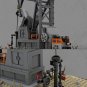 Functioning Oil Pump Jack Model Building Blocks Sets Oil Derrick MOC Brick Toys