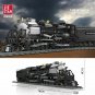Bigboy Steam Train Model Building Blocks Set Locomotive MOC Brick Toys 1608pcs