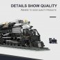 Bigboy Steam Train Model Building Blocks Set Locomotive MOC Brick Toys 1608pcs