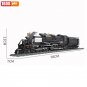 Bigboy Steam Train Model Building Blocks Set Locomotive MOC Brick Toys 1608pcs