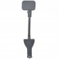 Magnetic Car Mount Phone Holder Gooseneck Cradles Stand with Dual USB Charger