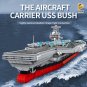 USS Bush Nimitz-Class Aircraft Carrier Warship Building Blocks MOC Bricks Models