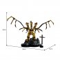 MOC Monster Mecha Robot Model Building Blocks Set for King Ghidorah Bricks Toys