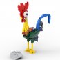 heihei Chicken Model Building Blocks Set Movie Animal MOC Bricks Toys Kids Gift