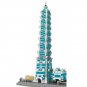 The Taipei 101 Tower DIY Model Building Blocks Sets  Architecture MOC Bricks Toy