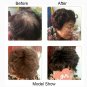 100% Human Hair Toupee Short Curly Topper Women Extended Tail Hairpiece Top Wigs