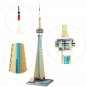 The Toronto TV Tower DIY Model Building Blocks City Street MOC Bricks Toys Sets