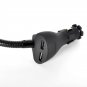 Car Mount Dual USB Charger Gooseneck Holder for iPhone Samsung etc Cell Phones