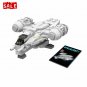 Mini StarShip Spaceship Model Building Blocks Space MOC Bricks Toys Collection