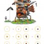 Moving Castle Model with Base Collection Building Blocks Set MOC Bricks Toy Gift