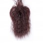 100% Curly Human Hair Topper Short Wavy Toupee Hairpiece Top Clip Wigs for Women