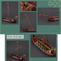 Viking Longship Model Building Blocks Set 463pcs Parts MOC Ship Boat Brick Toys