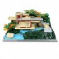 Fallingwater Pennsylvania Model Building Blocks Set Puzzle Bricks Toys 1220Pcs