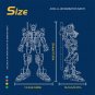 Barbatos 4th Form Robot Model Building Blocks Set for Gundam Mech MOC Brick Toys