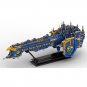 Gloriana Class Battleship Building Blocks Flagship Spaceship MOC Bricks Toys Set