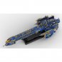 Gloriana Class Battleship Building Blocks Flagship Spaceship MOC Bricks Toys Set