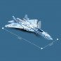 SU57 Fighter Aircraft Building Blocks Military MOC Brick Toys DIY Model 1456pcs