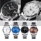 SWIDU Mens Business Stainless Steel Band Date Luxury Analog Quartz Wrist Watch SWIDU Mens Business Stainless Steel Band Date Luxury Analog Quartz Wrist Watch