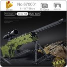 1:1 AWM Sniper Rifle Model Building Blocks Set Bricks Toys Collection 1315Pcs 1:1 AWM Sniper Rifle Model Building Blocks Set Bricks Toys Collection 1315Pcs