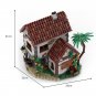 Blacksmith‘s House Modular Building Blocks Movie MOC Seaside Castle Bricks Toys