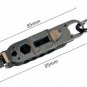 EDC Keychain Multifunctional Pocket Screwdriver Outdoor Camping Tool with Light