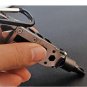 EDC Keychain Multifunctional Pocket Screwdriver Outdoor Camping Tool with Light
