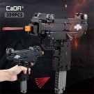 DIY Model Building Blocks Set Military Gun MOC Submachine Rifle Brick Toys Gift