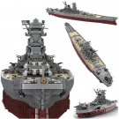IJN Yamato Battleship MOC Building Blocks Set 1:200 Model Brick Kit Toys 8717pcs IJN Yamato Battleship MOC Building Blocks Set 1:200 Model Brick Kit Toys 8717pcs