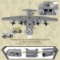 WW2 AC-130 Gunboat Aircraft Building Blocks Military MOC Bricks Models Toys Gift