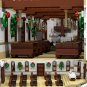Winter Village Alpine Church Building Blocks Set Christmas Festoons Bricks Toys