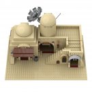 Tatooine Double Model Building Blocks Set Slums TAT02 MOC Bricks Toys Kids Gift