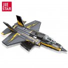 F-35 Fighter Building Blocks Military Plane MOC DIY Model Bricks Toy Set 1268pcs