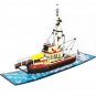 The Orca-Jaws Fishing Boat Ship Building Blocks Set MOC Bricks Educational Toys