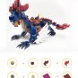 Mech Ark Survival Evolved Rock Drake DIY Model Building Blocks Set Bricks Toys