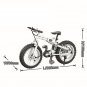 Folding Mountain Bike DIY Model Building Blocks Sets MOC Bricks Kids Toys Gift