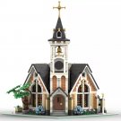 St. Joseph's Memorial Church Model Building Blocks Set Medieval MOC Bricks Toys