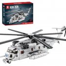 Helicopters DIY Model Building Block CH-53E AIRCRAFT MOC Bricks Toys Set 2192pcs