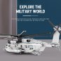 Helicopters DIY Model Building Block CH-53E AIRCRAFT MOC Bricks Toys Set 2192pcs