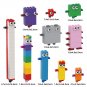 One - Ten Number Building Blocks Set 1-10 Model Digital Cognition MOC Bricks Toy