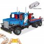 Motorized Tow RC Truck Building Blocks Sets MOC Bricks DIY Model Toys Kids Gift