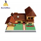 Modular Building Blocks Set for Rick and Morty Smith Residence MOC Bricks Toys Modular Building Blocks Set for Rick and Morty Smith Residence MOC Bricks Toys