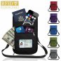 RFID Blocking Passport ID Card Holder Travel Wallet Bag Anti-theft Neck Pouch