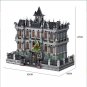 Lunatic Hospital Modular Building Blocks City Street MOC Bricks Toys DIY Models