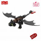 Toothless Night Fury Dragon Model Building Blocks Set Movie MOC Bricks Toys Kit Toothless Night Fury Dragon Model Building Blocks Set Movie MOC Bricks Toys Kit
