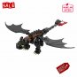 Toothless Night Fury Dragon Model Building Blocks Set Movie MOC Bricks Toys Kit