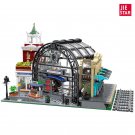 The Meeting Point Modular Building Blocks Set Creator Street MOC Bricks Toy Gift