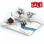 Winter Village Scene Building Blocks Set for Christmas MOC Bricks Toys 2451PCs