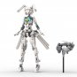 Mobile Suit Girl Building Blocks Set Female Robot Model Games Mech Bricks Toys