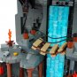 Working Waterfall Sculpture MOC Building Blocks Bricks Toys Set DIY Model Gifts